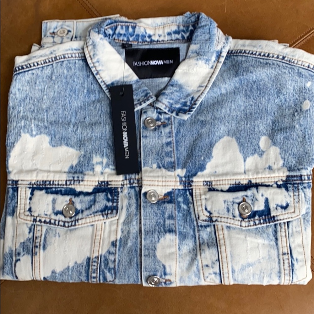 Travis Bleached Men Jacket